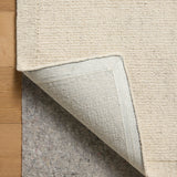 Magnolia Home by Joanna Gaines x Loloi Henley Ivory / Smoke Rug White Cliff Studio Area Rugs