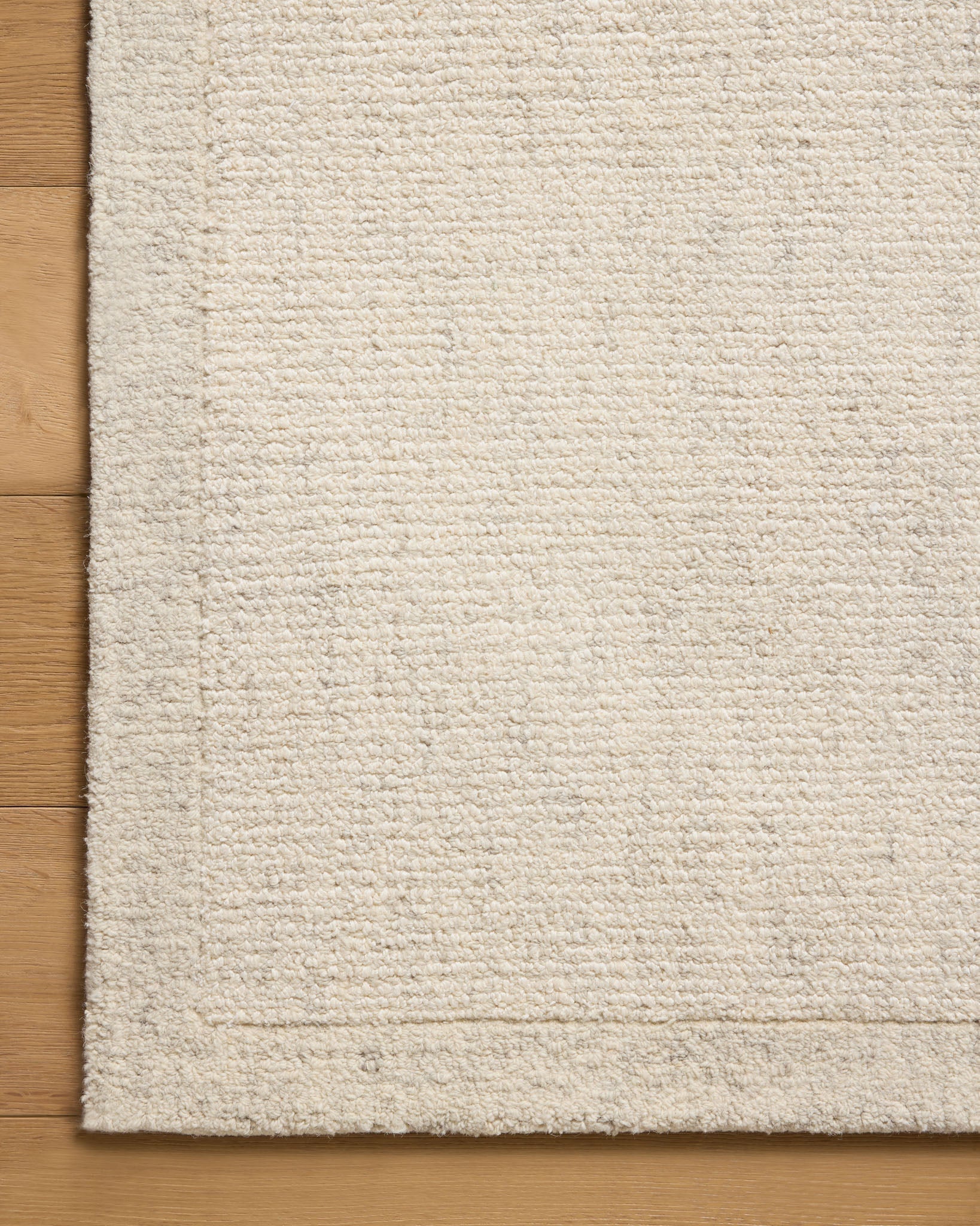 Magnolia Home by Joanna Gaines x Loloi Henley Ivory / Smoke Rug White Cliff Studio Area Rugs