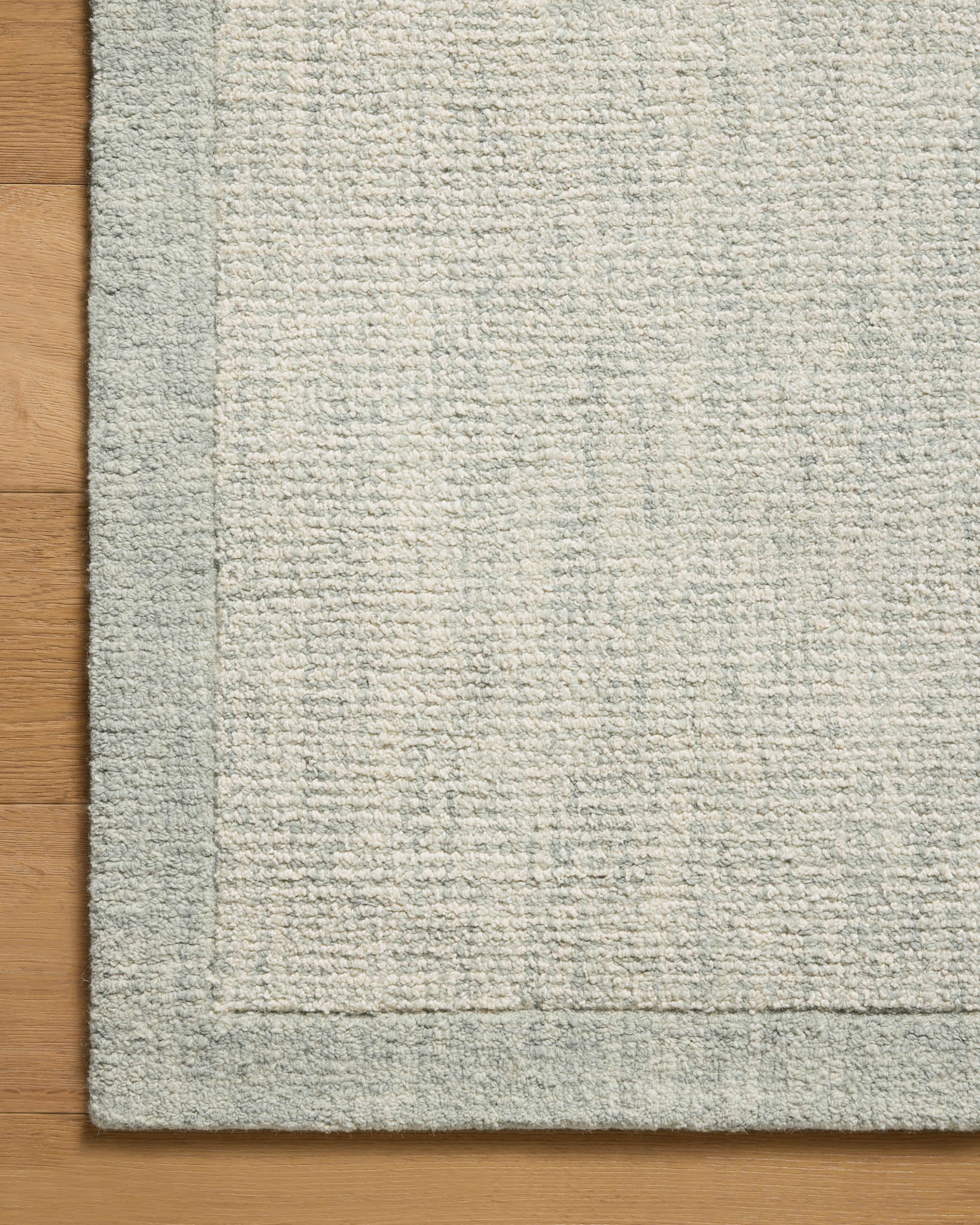 Magnolia Home by Joanna Gaines x Loloi Henley Ivory / Spa Rug White Cliff Studio Area Rugs