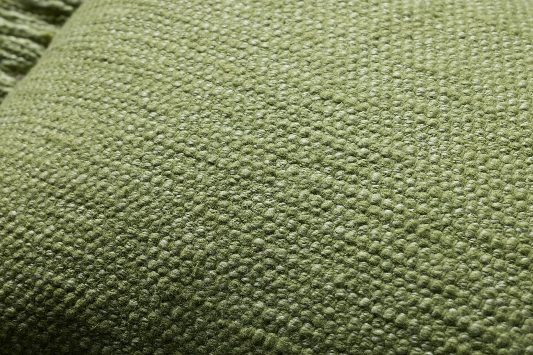 Magnolia Home by Joanna Gaines x Loloi Jett Green 13'' x 21'' Cover Only White Cliff Studio Throw Pillows