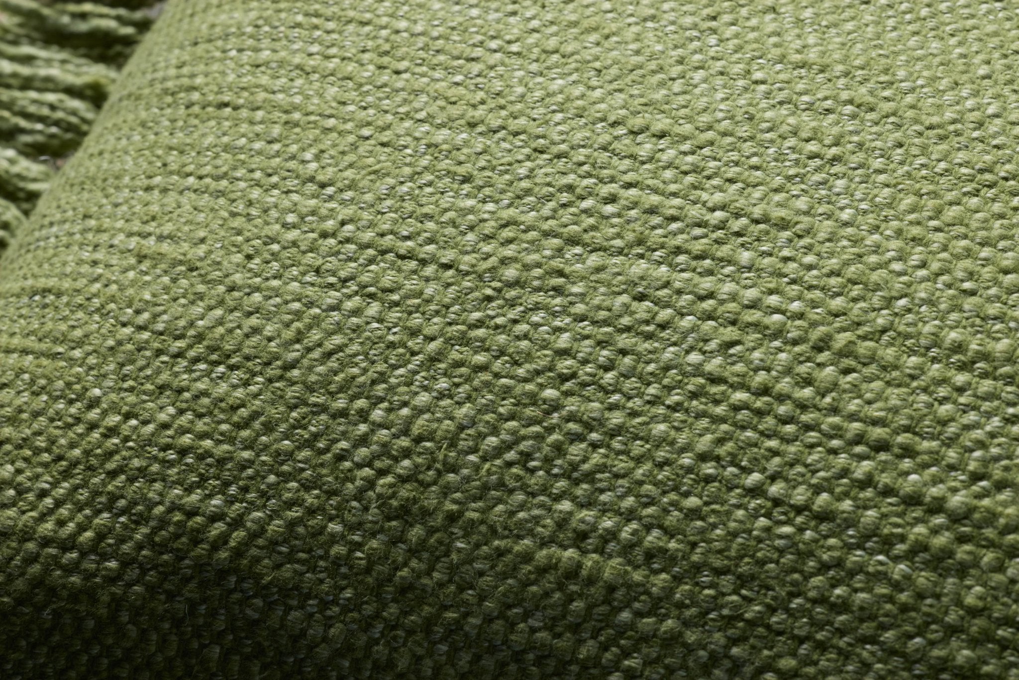 Magnolia Home by Joanna Gaines x Loloi Jett Green 13'' x 21'' Cover Only White Cliff Studio Throw Pillows