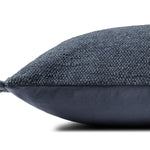 Magnolia Home by Joanna Gaines x Loloi Jett PMH0063 Navy 13'' x 21'' Cover Only White Cliff Studio Throw Pillows