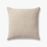 Magnolia Home by Joanna Gaines x Loloi Joy Beige / Ivory Pillow White Cliff Studio Throw Pillows