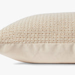 Magnolia Home by Joanna Gaines x Loloi Joy Beige / Ivory Pillow White Cliff Studio Throw Pillows