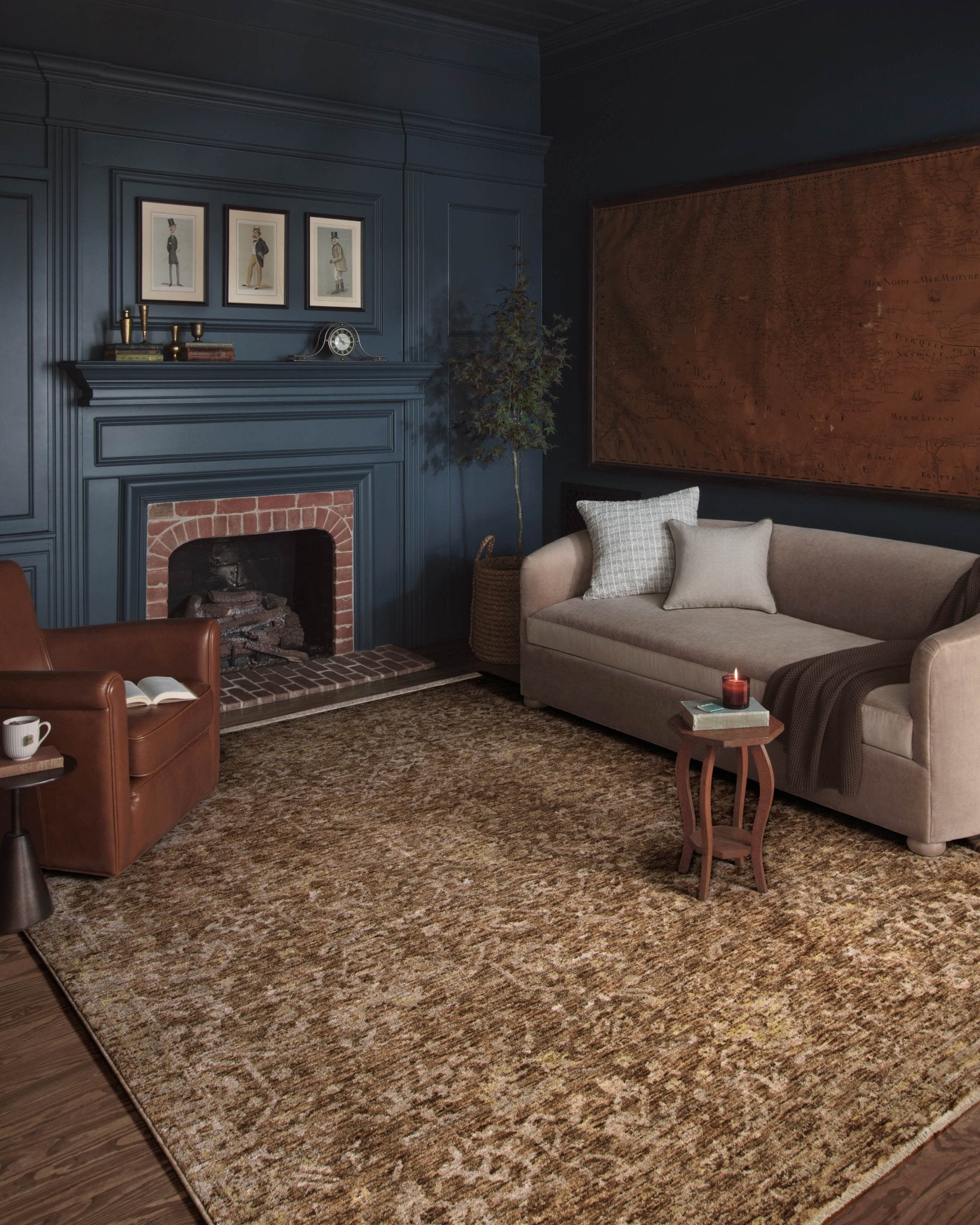 Magnolia Home by Joanna Gaines x Loloi Junie Clay / Natural 11' - 6" x 15' - 7" Area Rug White Cliff Studio Area Rugs