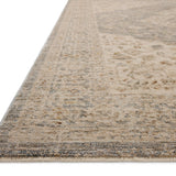 Magnolia Home by Joanna Gaines x Loloi Junie Denim / Natural 11' - 6" x 15' - 7" Area Rug White Cliff Studio Area Rugs