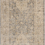 Magnolia Home by Joanna Gaines x Loloi Junie Denim / Natural 11' - 6" x 15' - 7" Area Rug White Cliff Studio Area Rugs