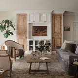 Magnolia Home by Joanna Gaines x Loloi Junie Lagoon / Natural 11' - 6" x 15' - 7" Area Rug White Cliff Studio Area Rugs