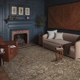 Magnolia Home by Joanna Gaines x Loloi Junie Lagoon / Natural 11' - 6" x 15' - 7" Area Rug White Cliff Studio Area Rugs