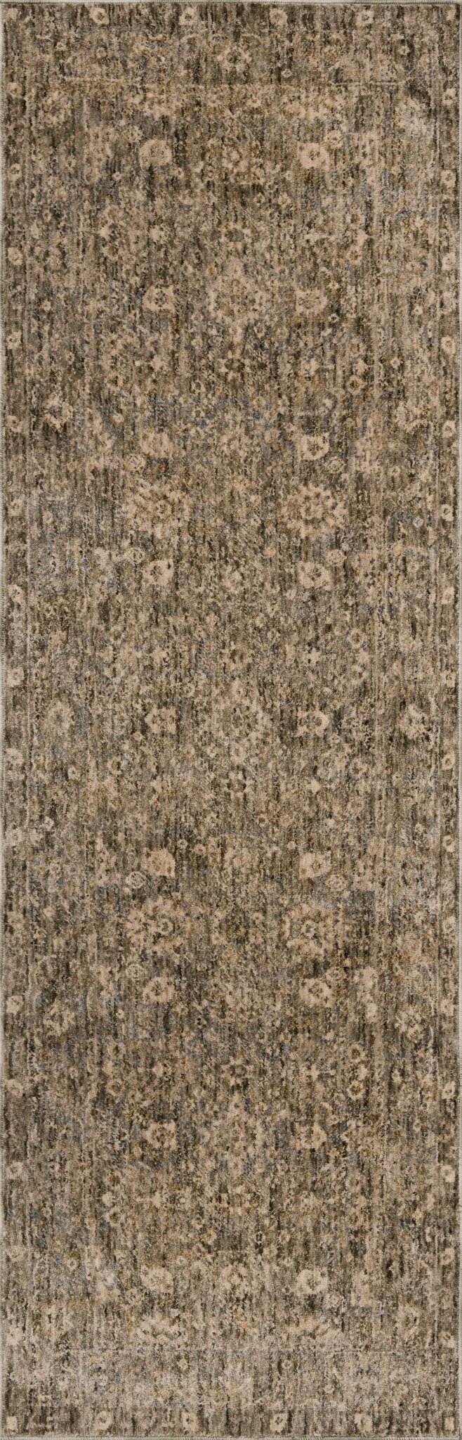 Magnolia Home by Joanna Gaines x Loloi Junie Lagoon / Natural 11' - 6" x 15' - 7" Area Rug White Cliff Studio Area Rugs