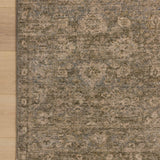 Magnolia Home by Joanna Gaines x Loloi Junie Lagoon / Natural 11' - 6" x 15' - 7" Area Rug White Cliff Studio Area Rugs