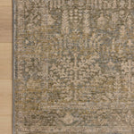 Magnolia Home by Joanna Gaines x Loloi Junie Moss / Natural 11' - 6" x 15' - 7" Area Rug White Cliff Studio Area Rugs