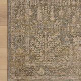 Magnolia Home by Joanna Gaines x Loloi Junie Moss / Natural 11' - 6" x 15' - 7" Area Rug White Cliff Studio Area Rugs