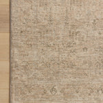 Magnolia Home by Joanna Gaines x Loloi Junie Oatmeal / Smoke 11' - 6" x 15' - 7" Area Rug White Cliff Studio Area Rugs