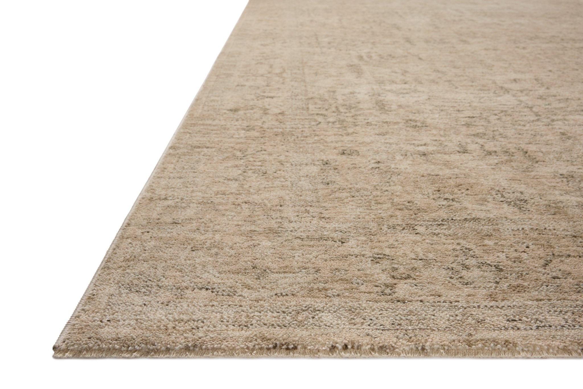 Magnolia Home by Joanna Gaines x Loloi Junie Oatmeal / Smoke 11' - 6" x 15' - 7" Area Rug White Cliff Studio Area Rugs