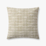 Magnolia Home by Joanna Gaines x Loloi Killian Green / White Pillow White Cliff Studio Throw Pillows