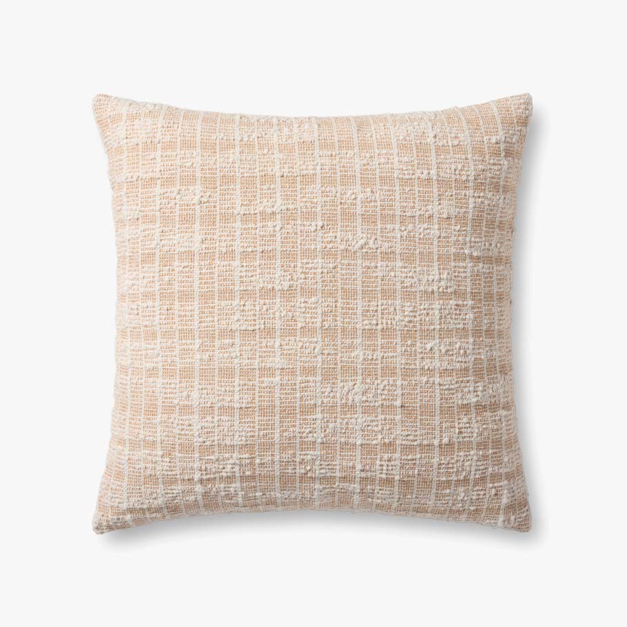 Magnolia Home by Joanna Gaines x Loloi Killian Orange / White Pillow White Cliff Studio Throw Pillows