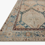 Magnolia Home by Joanna Gaines x Loloi Lenna Denim / Sand Rug White Cliff Studio Area Rugs