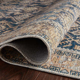 Magnolia Home by Joanna Gaines x Loloi Lenna Indigo / Natural Rug White Cliff Studio Area Rugs