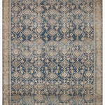 Magnolia Home by Joanna Gaines x Loloi Lenna Indigo / Natural Rug White Cliff Studio Area Rugs