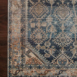Magnolia Home by Joanna Gaines x Loloi Lenna Indigo / Natural Rug White Cliff Studio Area Rugs