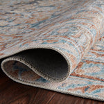 Magnolia Home by Joanna Gaines x Loloi Lenna Ocean / Apricot Rug White Cliff Studio Area Rugs