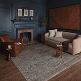 Magnolia Home by Joanna Gaines x Loloi Lenna Ocean / Apricot Rug White Cliff Studio Area Rugs