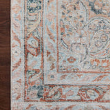 Magnolia Home by Joanna Gaines x Loloi Lenna Ocean / Apricot Rug White Cliff Studio Area Rugs