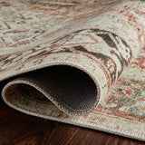 Magnolia Home by Joanna Gaines x Loloi Lenna Rust / Charcoal Rug White Cliff Studio Area Rugs