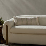 Magnolia Home by Joanna Gaines x Loloi Lincoln Natural / Green Pillow White Cliff Studio Throw Pillows