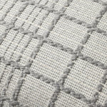 Magnolia Home by Joanna Gaines x Loloi Liv PMH0064 Grey 13'' x 21'' Cover Only White Cliff Studio Throw Pillows