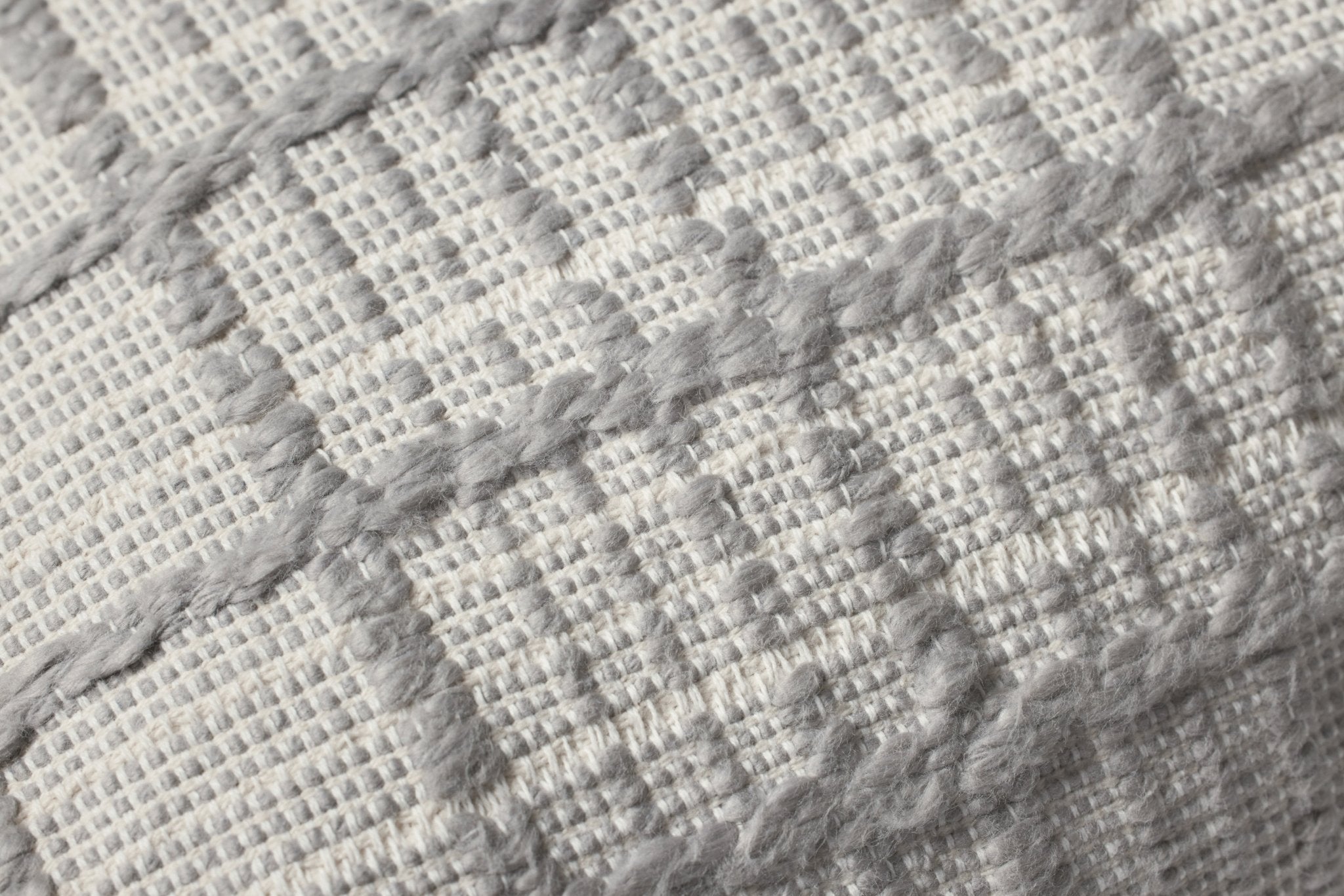 Magnolia Home by Joanna Gaines x Loloi Liv PMH0064 Grey 13'' x 21'' Cover Only White Cliff Studio Throw Pillows