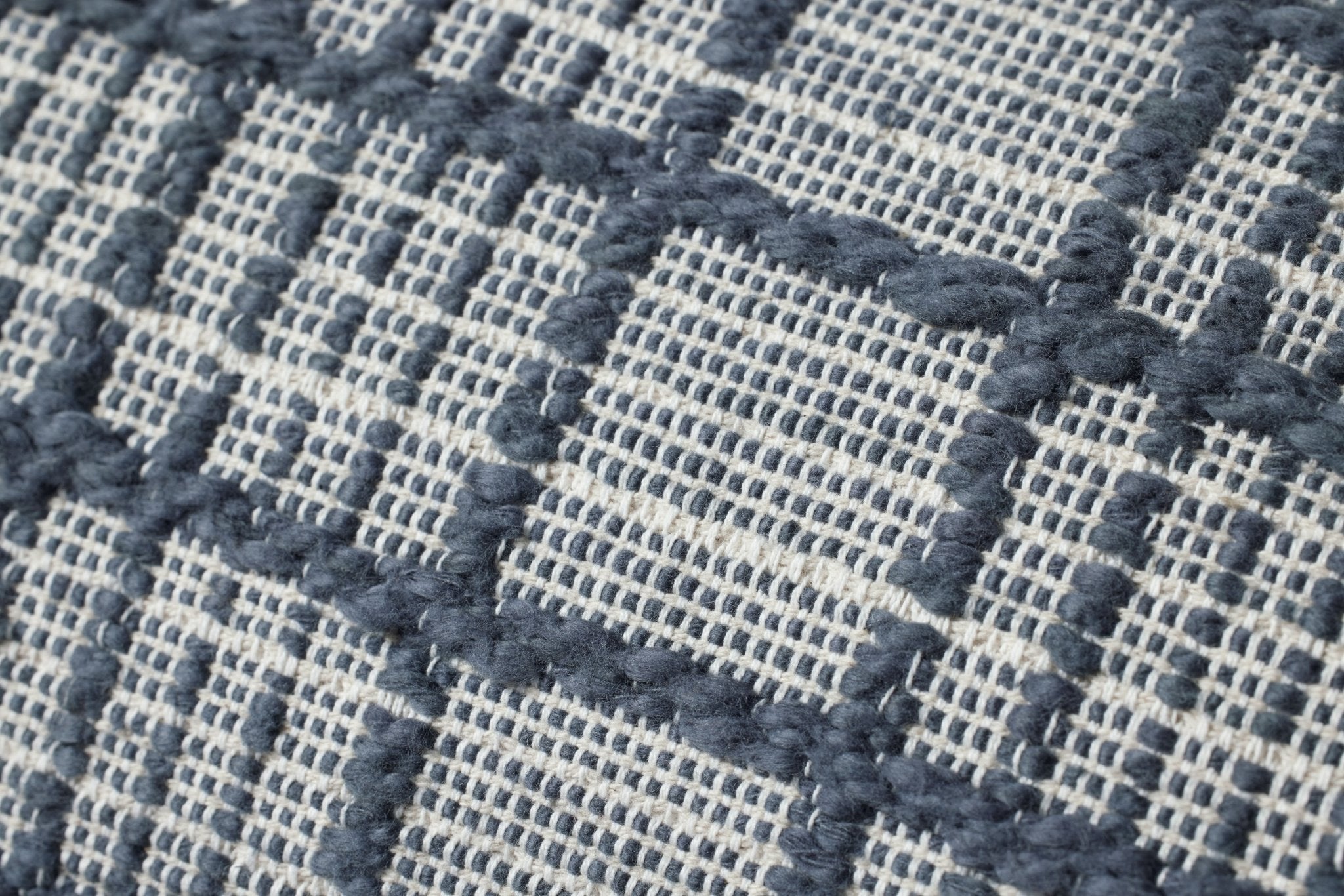 Magnolia Home by Joanna Gaines x Loloi Liv PMH0064 Navy 13'' x 21'' Cover Only White Cliff Studio Throw Pillows