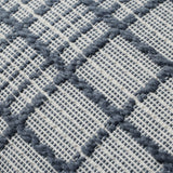 Magnolia Home by Joanna Gaines x Loloi Liv PMH0064 Navy 13'' x 21'' Cover Only White Cliff Studio Throw Pillows