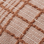 Magnolia Home by Joanna Gaines x Loloi Liv PMH0064 Rust 13'' x 21'' Cover Only White Cliff Studio Throw Pillows