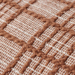 Magnolia Home by Joanna Gaines x Loloi Liv PMH0064 Rust 13'' x 21'' Cover Only White Cliff Studio Throw Pillows