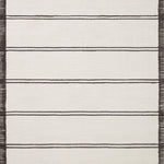 Magnolia Home By Joanna Gaines x Loloi Logan White / Mocha 18" x 18" Sample Rug White Cliff Studio Area Rugs