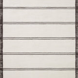 Magnolia Home By Joanna Gaines x Loloi Logan White / Mocha 18" x 18" Sample Rug White Cliff Studio Area Rugs
