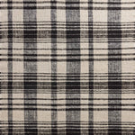 Magnolia Home by Joanna Gaines x Loloi Louie Ivory / Black 18" x 18" Sample Rug White Cliff Studio Area Rugs