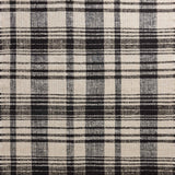 Magnolia Home by Joanna Gaines x Loloi Louie Ivory / Black 18" x 18" Sample Rug White Cliff Studio Area Rugs