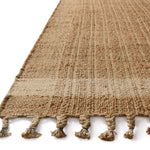 Magnolia Home by Joanna Gaines x Loloi Louie Natural / Ivory 18" x 18" Sample Rug White Cliff Studio Area Rugs