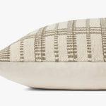 Magnolia Home by Joanna Gaines x Loloi Marion PMH0037 Sage/Beige 22'' x 22'' Cover Only Pillow