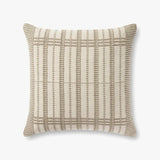 Magnolia Home by Joanna Gaines x Loloi Marion PMH0037 Sage/Beige 22'' x 22'' Cover Only Pillow