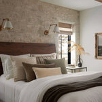 Magnolia Home by Joanna Gaines x Loloi Marion PMH0037 Sage/Beige 22'' x 22'' Cover Only Pillow
