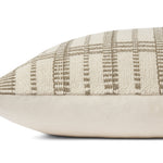 Magnolia Home by Joanna Gaines x Loloi Marion Sage / Beige 22'' x 22'' Cover w/Down Pillow White Cliff Studio Throw Pillows