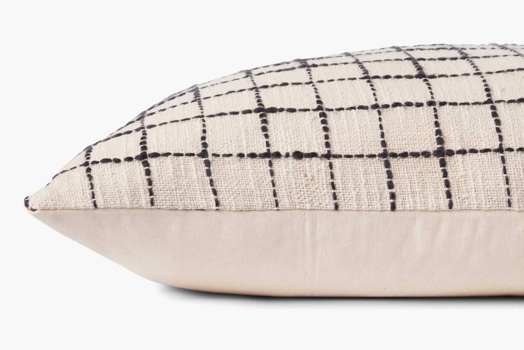 Magnolia Home by Joanna Gaines x Loloi Mary Ivory / Black Pillow White Cliff Studio Throw Pillows
