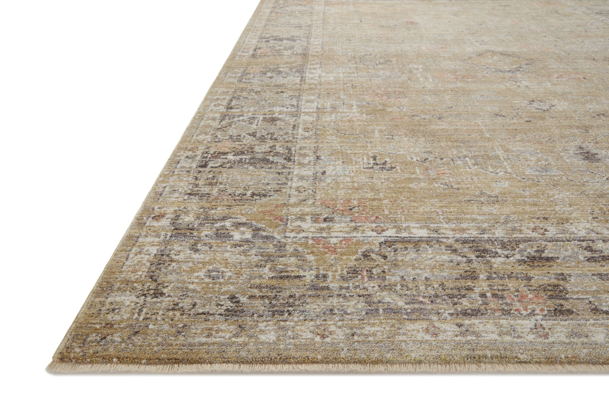 Magnolia Home by Joanna Gaines x Loloi Millie Gold / Charcoal Rug