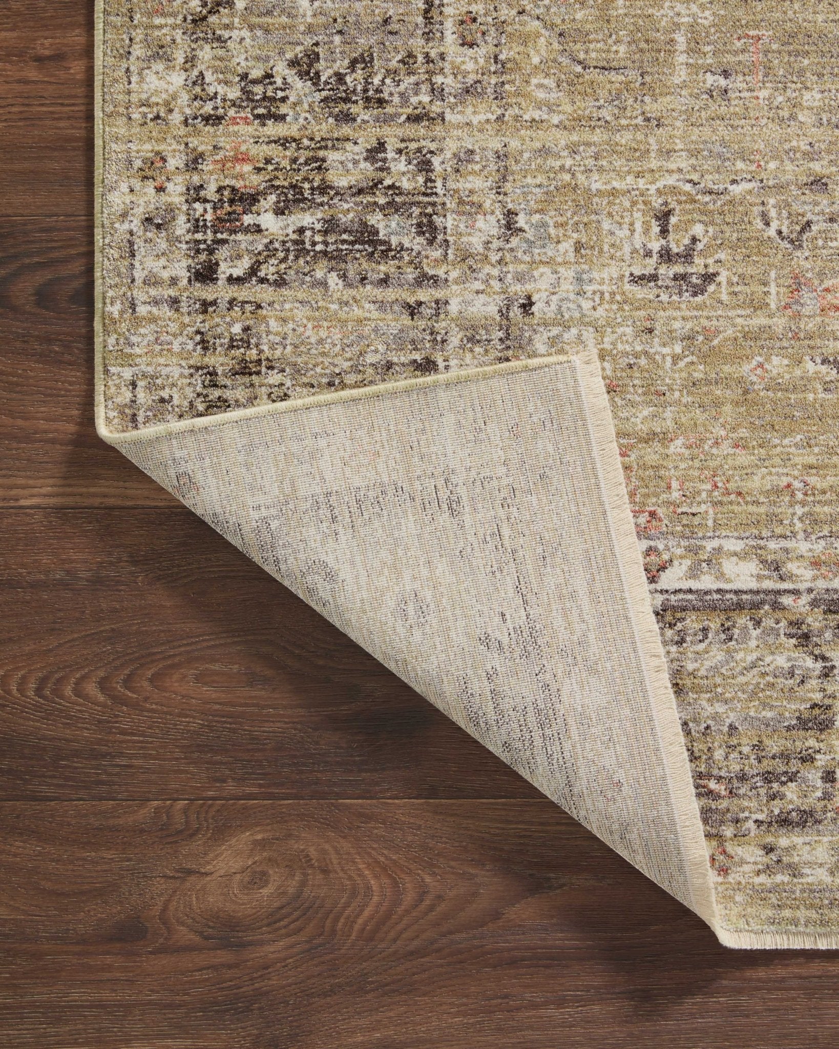 Magnolia Home by Joanna Gaines x Loloi Millie Gold / Charcoal Rug