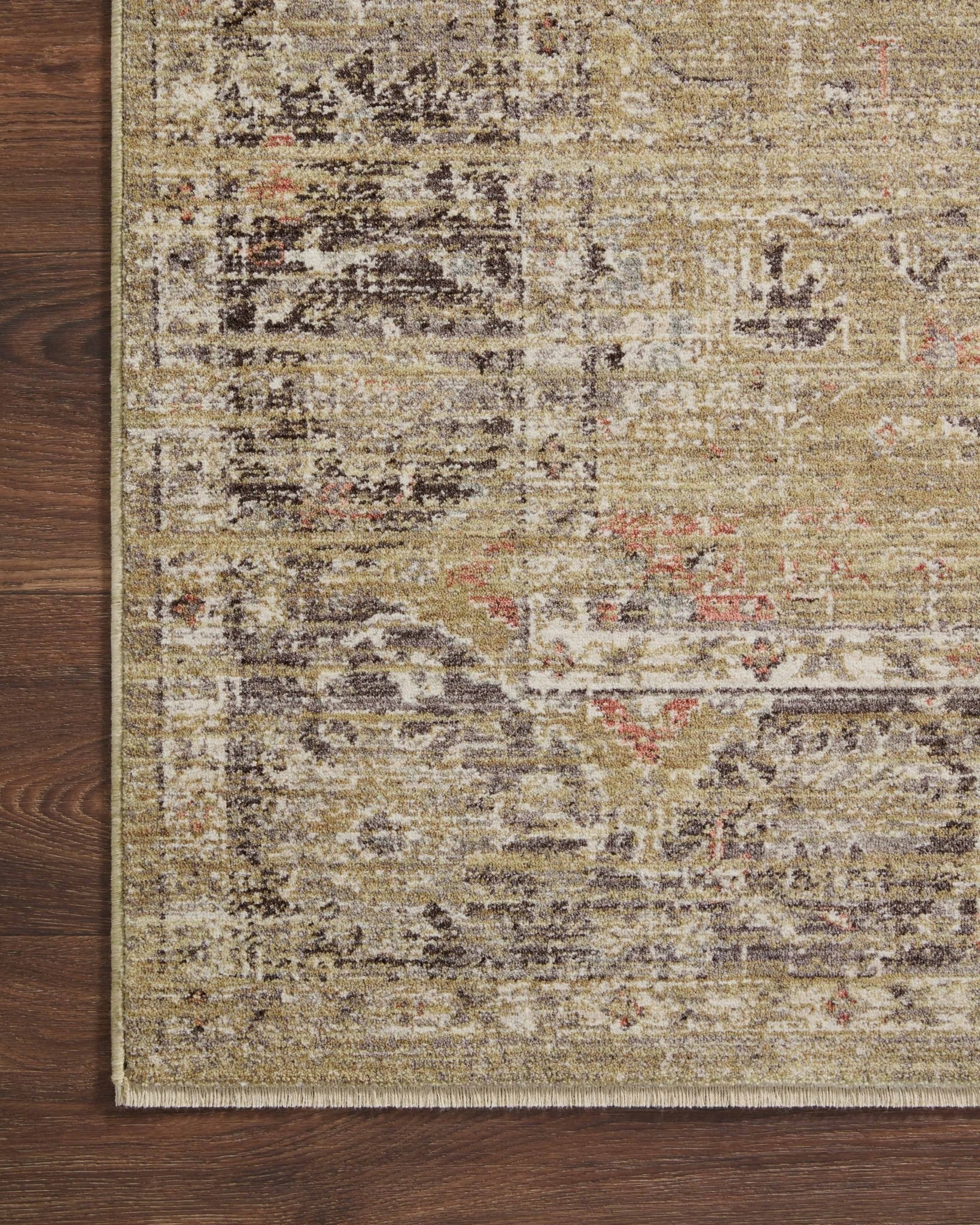 Magnolia Home by Joanna Gaines x Loloi Millie Gold / Charcoal Rug