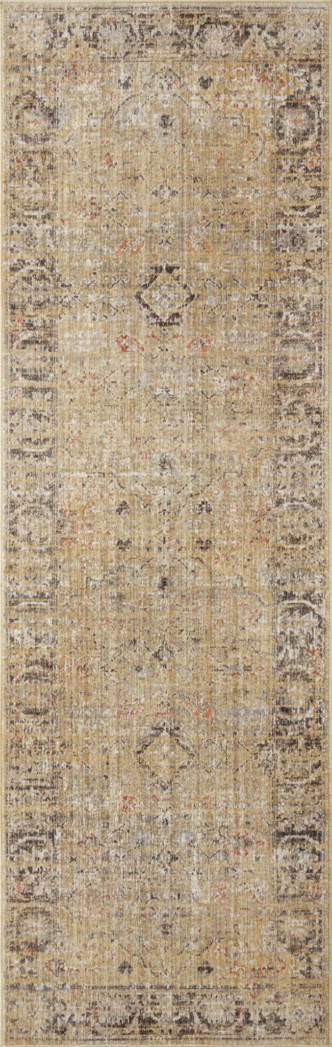 Magnolia Home by Joanna Gaines x Loloi Millie Gold / Charcoal Rug